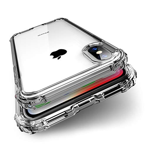 BENEFIQ iPhone XR 用 ケース クリア 耐衝撃 米軍MIL規格取得 透明 アイフォン ソフト カバー ワイヤレス充電 iPhoneXR 用