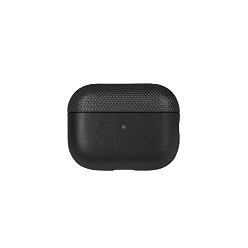 NATIVE UNION (Re)Classic Case for Airpods Pro 2nd Gen - プレミアム植物由来の素材 ワイヤレス充電対応 AirPods Pro AirPods Pro 第 2 世代に対応 (Black)