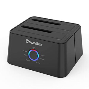 WAVLINK USB 3.0 SATA I/II/III ǥ奢٥ դϡɥɥ饤 ɥå󥰥ơ HDD 2.5/3.5 SSD HDD UASP6Gbpsդ ե饤󥯥 ǥץꥱȼư꡼׵ǽб [16TB X2] 