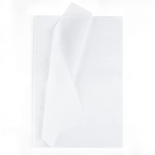 NALER 薄葉紙 35*50cm白 60枚 包装紙 ラッピングペーパー 手芸用 プレゼント ペーパーアート