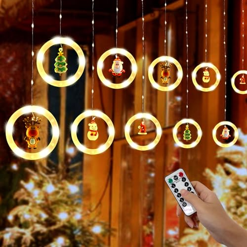 LIHAO クリスマス イルミネーション ライト 飾り led 電飾 クリスマスツリー 飾り ライト ...