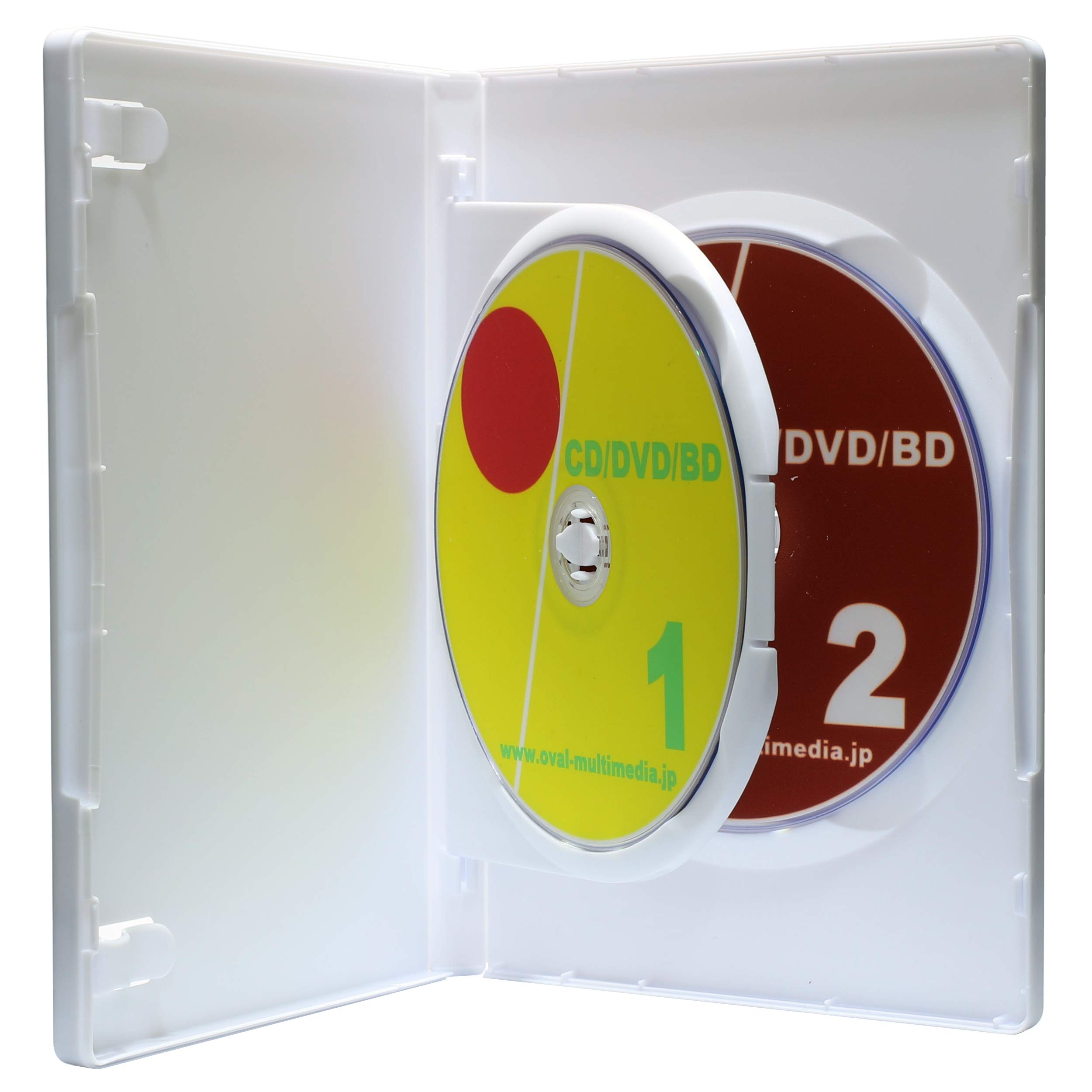 商品情報商品の説明説明 DVD/CD/Blu-rayDiscを2枚収納するケース。 ディスクの収納には特許技術のMロック式を採用。 ディスク一枚一枚をしっかりと保存し、必要なディスクのみ簡単に出し入れが可能です。 15mmの薄さに2枚収納。 1ページ目にディスクを収納しない、フリップ式ケース。主な仕様 ディスク収納枚数:2枚brBlu-rayDiscにも最適brケース外側にはジャケットを挟むフィルム(スリーブ)付brケース内1ページ目には冊子を挟むクリップ付き