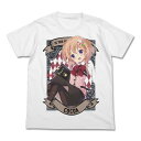 【送料無料対象商品】コスパ ご注文はうさぎですか？ ココア フルカラーTシャツ WHITE 【ネコポス/ゆうパケット対応】