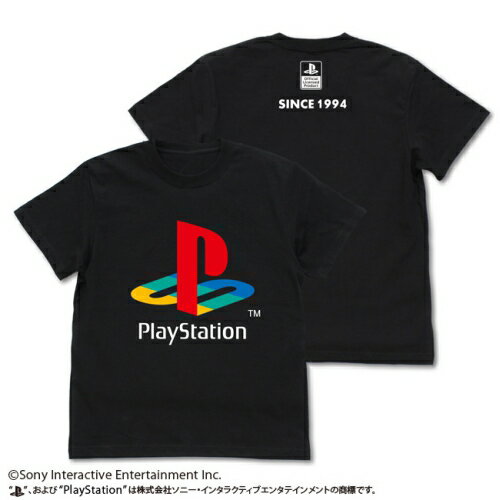 【送料無料対象商品】コスパ プレイステーション TシャツVer.2 初代“PlayStation” BLACK【ネコポス/ゆうパケット対応】のサムネイル