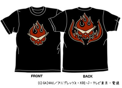 【送料無料対象商品】コスパ 天元突破グレンラガン グレン団 Tシャツ ブラック 【ネコポス/ゆうパケット対応】