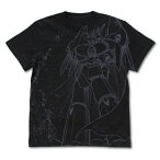 【送料無料対象商品】コスパ トップをねらえ！ ガンバスターオールプリント Tシャツ BLACK【ネコポス/ゆうパケット対応】