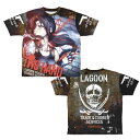 【送料無料対象商品】コスパ ブラック・ラグーン トゥーハンド レヴィ 両面フルグラフィックTシャツ【ネコポス/ゆうパケット対応】【9月再販予定 予約商品】
