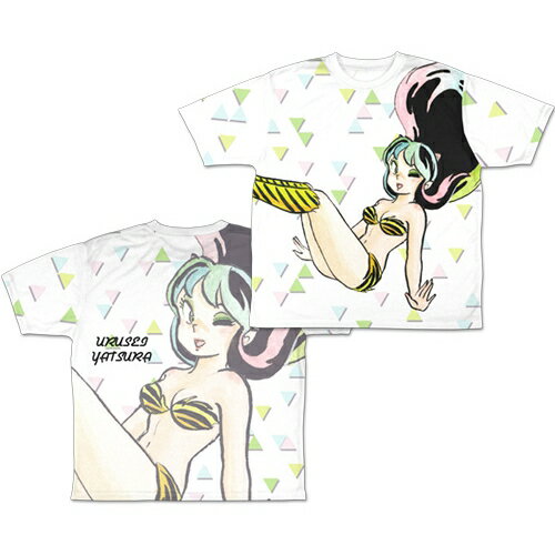 【送料無料対象商品】コスパ うる星やつら ラムちゃん 両面フルグラフィックTシャツ 【ネコポス/ゆうパケット対応】のサムネイル