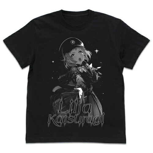 【送料無料対象商品】コスパ 学園アイドルマスター 【極光】葛城リーリヤ Tシャツ BLACK【ネコポス/ゆうパケット対応】