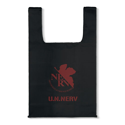【ネコポス/ゆうパケット対応】コスパ EVANGELION NERV エコバッグ BLACK【2026年2月発売予定 予約商品】