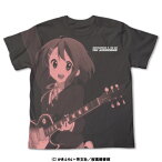 【送料無料対象商品】コスパ けいおん！ 平沢唯オールプリント Tシャツ チャコール 【ネコポス/ゆうパケット対応】