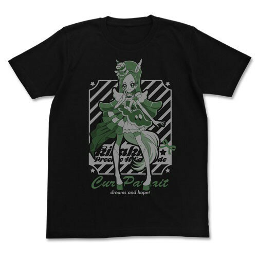 【送料無料対象商品】コスパ キラキラ☆プリキュアアラモード キュアパルフェ Tシャツ BLACK【ネコポス/ゆうパケット対応】のサムネイル