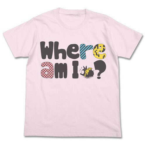 【送料無料対象商品】コスパ らんま1/2 方向音痴のPちゃんTシャツ LIGHT PINK【ネコポス/ゆうパケット対応】のサムネイル