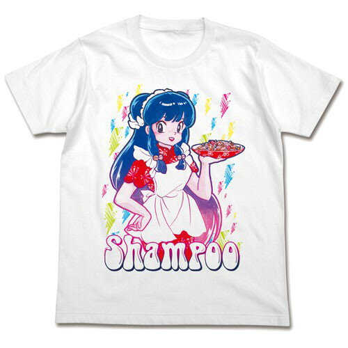 【送料無料対象商品】コスパ らんま1/2 シャンプー フルカラーTシャツ WHITE 【ネコポス/ゆうパケット対応】のサムネイル