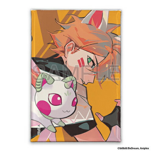 【ネコポス/ゆうパケット対応】コスパ アニメ「TO BE HERO X」 リトルジョニー＆ビッグジョニー スクエア缶バッジ【2026年3月発売予定 予約商品】