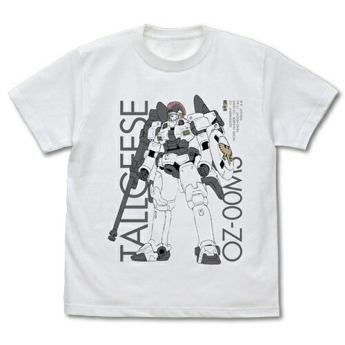 【送料無料対象商品】コスパ 新機動戦記ガンダムW トールギス Tシャツ WHITE【ネコポス/ゆうパケット対応】