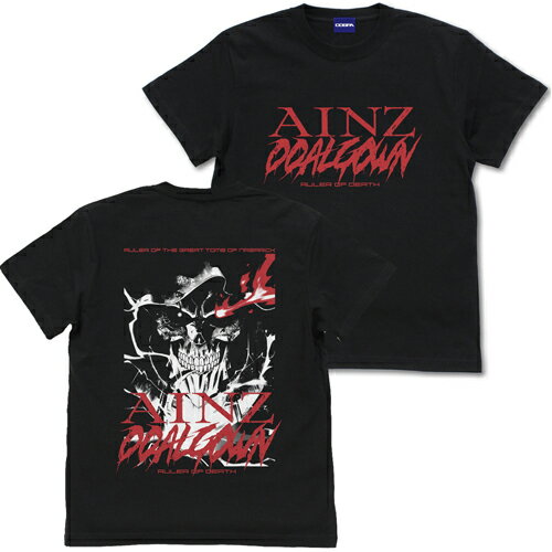 コスパ オーバーロードIV 死の支配者 アインズ Tシャツ BLACK