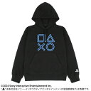 コスパ プレイステーション プルオーバーパーカー for PlayStation Shapes Neon Ver. BLACK