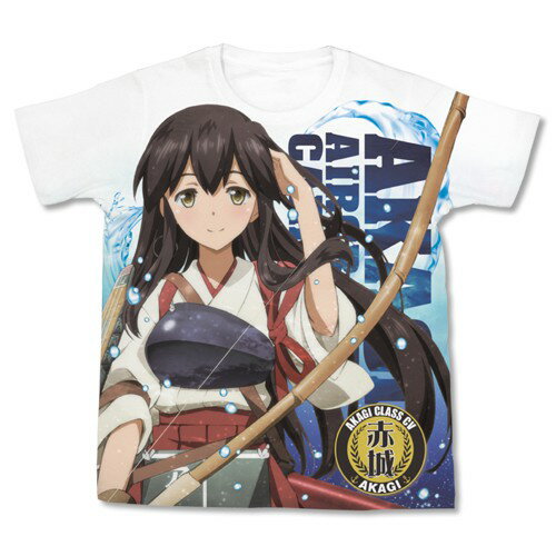 【送料無料対象商品】コスパ 艦隊これくしょん -艦これ- Animation Sequence 赤城フルグラフィックTシャツ WHITE【ネコポス/ゆうパケッ..