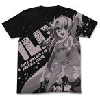 【送料無料対象商品】コスパ Fate/kaleid liner プリズマ☆イリヤ ツヴァイ ヘルツ！ イリヤ オールプリントTシャツ BLACK 【ネコポス/ゆうパケット対応】