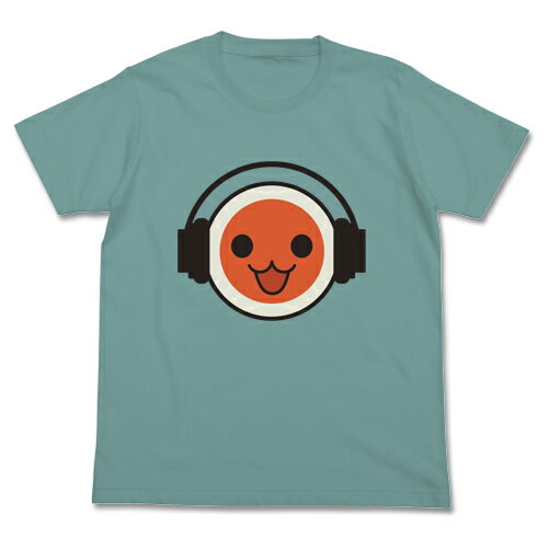 【送料無料対象商品】コスパ 太鼓の達人 太鼓の達人 和田どんヘッドホンキッズTシャツ SAGE BLUE 【ネコポス/ゆうパケット対応】のサムネイル