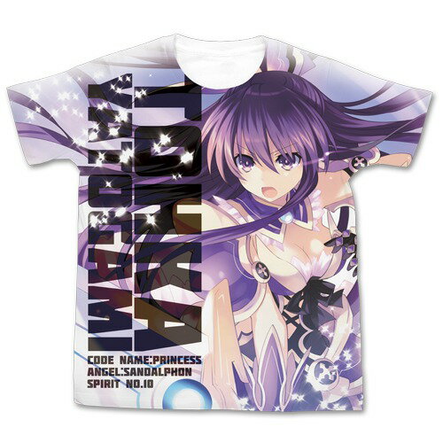 Rakuten - 【送料無料対象商品】コスパ デート・ア・ライブ 原作版 夜刀神十香フルグラフィックTシャツ WHITE 【ネコポス/ゆうパケット対応】