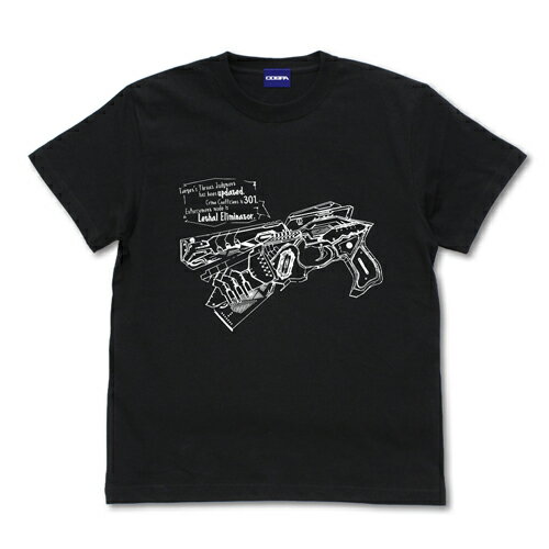 【送料無料対象商品】コスパ 『劇場版 PSYCHO-PASS サイコパス PROVIDENCE』 ドミネーター 蓄光Tシャツ BLACK【ネコポス/ゆうパケット対応】【7月再販予定 予約商品】