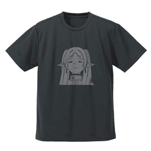 【送料無料対象商品】コスパ 葬送のフリーレン フリーレン フェイス ドライTシャツ GUNMETAL【ネコポス/ゆうパケット対応】