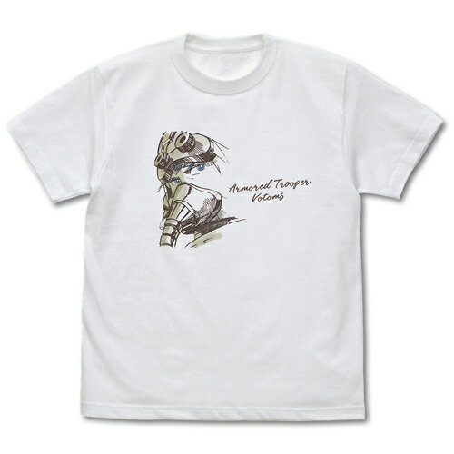 【送料無料対象商品】コスパ 装甲騎兵ボトムズ キリコ アイキャッチイラスト Tシャツ WHITE【ネコポス/ゆうパケット対応】