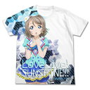 【送料無料対象商品】コスパ ラブライブ！サンシャイン!! 渡辺曜フルグラフィックTシャツ WHITE ...