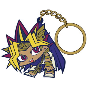 【ネコポス/ゆうパケット対応】コスパ 遊☆戯☆王デュエルモンスターズ アテムつままれキーホルダー