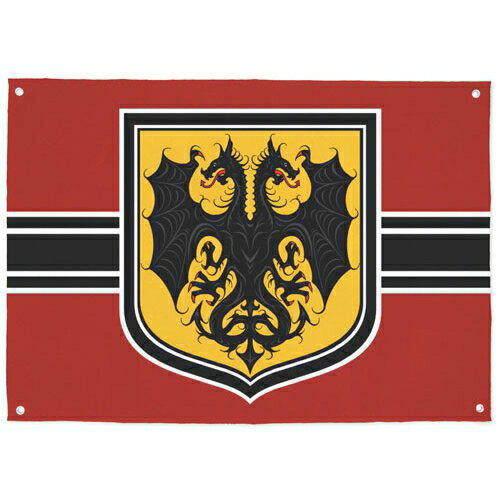 【送料無料対象商品】コスパ 幼女戦記 帝国国旗【ネコポス/DM便対応】