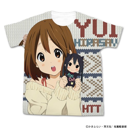 【送料無料対象商品】コスパ 映画「けいおん！」 平沢唯フルグラフィックTシャツ 【ネコポス/ゆうパケット対応】