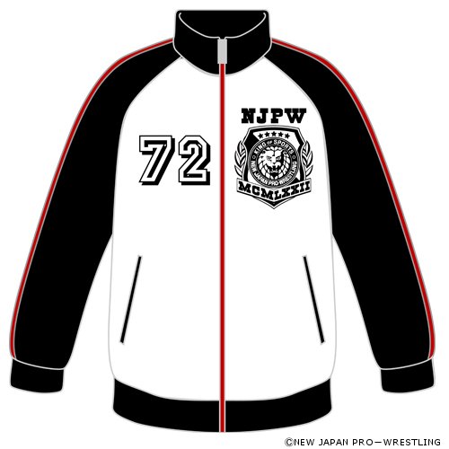 【送料無料対象商品】コスパ 新日本プロレスリング ライオンマークジャージ ホワイト×レッドのサムネイル