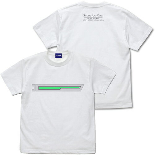 【送料無料対象商品】コスパ 劇場版 ソードアート・オンライン -プログレッシブ- 星なき夜のアリア ソードアート・オンラインHP全快 Tシャツ WHITE【ネコポス/ゆうパケット対応】