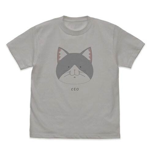 楽天PROJECT　CORE【送料無料対象商品】コスパ TVアニメ「ラーメン赤猫」 佐々木の「CEO」 Tシャツ LIGHT GRAY【ネコポス/ゆうパケット対応】【7月再販予定 予約商品】