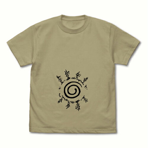 【送料無料対象商品】コスパ NARUTO-ナルト- 疾風伝 八卦の封印式 Tシャツ Ver.2.0 SAND KHAKI 【ネコポス/ゆうパケット対応】