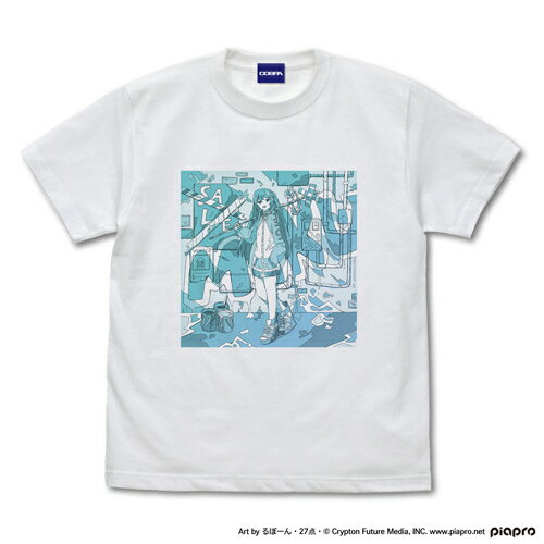 Rakuten - 【送料無料対象商品】コスパ 初音ミク 初音ミク Tシャツ るぼーん・27点・ Ver. WHITE【ネコポス/ゆうパケット対応】【7月再販予定 予約商品】