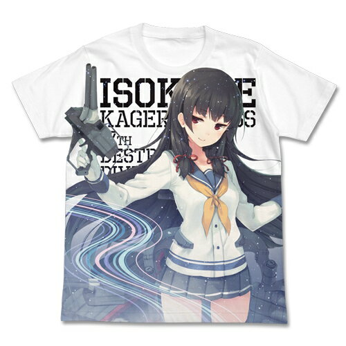 【送料無料対象商品】コスパ 艦隊これくしょん -艦これ- 磯風フルグラフィックTシャツ WHITE 【ネコポス/ゆうパケット対応】