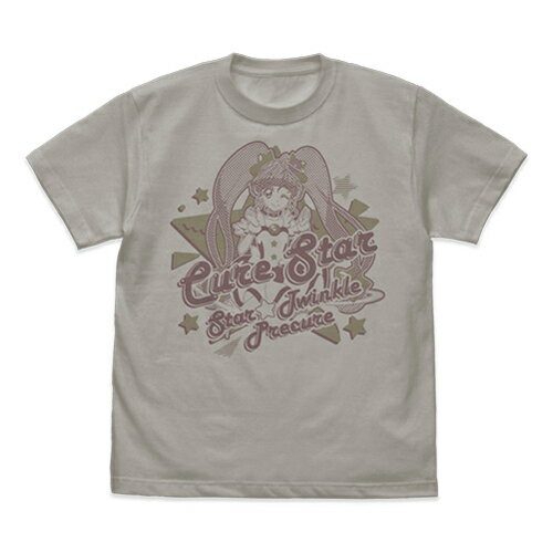 【送料無料対象商品】コスパ スター☆トゥインクルプリキュア キュアスター Tシャツ LIGHT GRAY【ネコポス/ゆうパケット対応】のサムネイル