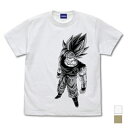 【送料無料対象商品】コスパ ドラゴンボールZ 超サイヤ人 孫悟空 Tシャツ WHITE【ネコポス/ゆうパケット対応】