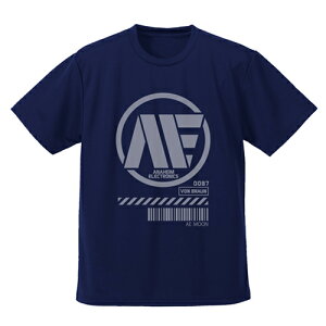 【送料無料対象商品】コスパ 機動戦士Zガンダム アナハイム・エレクトロニクス ドライTシャツ NAVY【ネコポス/ゆうパケット対応】