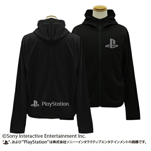 コスパ プレイステーション 薄手ドライパーカー “PlayStation” BLACKのサムネイル
