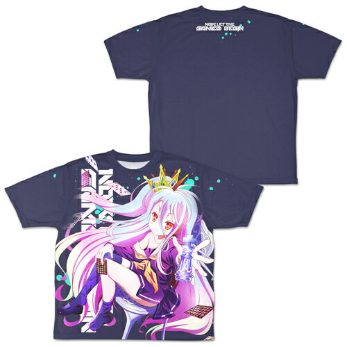 【送料無料対象商品】コスパ ノーゲーム・ノーライフ 描き下ろし 「白」 両面フルグラフィックTシャツ ASCIENTE!Ver.【ネコポス/ゆうパ..