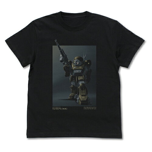 Rakuten - 【送料無料対象商品】コスパ 装甲騎兵ボトムズ ATM-09-ST スコープドッグ Tシャツ BLACK【ネコポス/ゆうパケット対応】