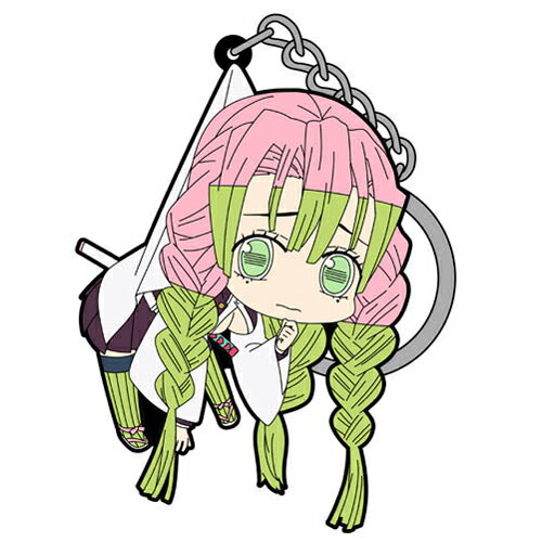 【ネコポス/ゆうパケット対応】コスパ 鬼滅の刃 甘露寺蜜璃 つままれキーホルダーのサムネイル