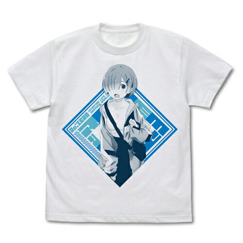 【送料無料対象商品】コスパ Re:ゼロから始める異世界生活 レム Tシャツ ストリートファッションVer. WHITE【ネコポス/ゆうパケット対応】のサムネイル