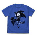 【送料無料対象商品】コスパ ソニック・ザ・ヘッジホッグ ソニック ウォールペイント Tシャツ ROYAL BLUE【ネコポス/ゆうパケット対応】