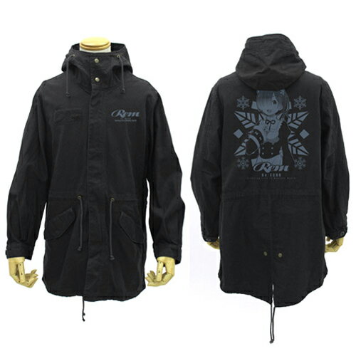 コスパ Re:ゼロから始める異世界生活 レム M-51ジャケット Memory Snow Ver. BLACKのサムネイル