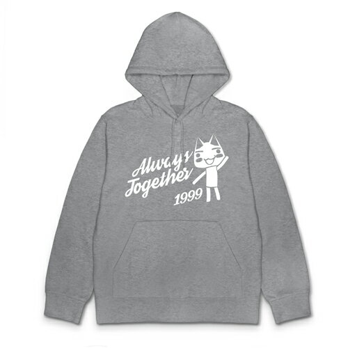 Rakuten - コスパ どこでもいっしょ トロといっしょ プルオーバーパーカー MIX GRAY